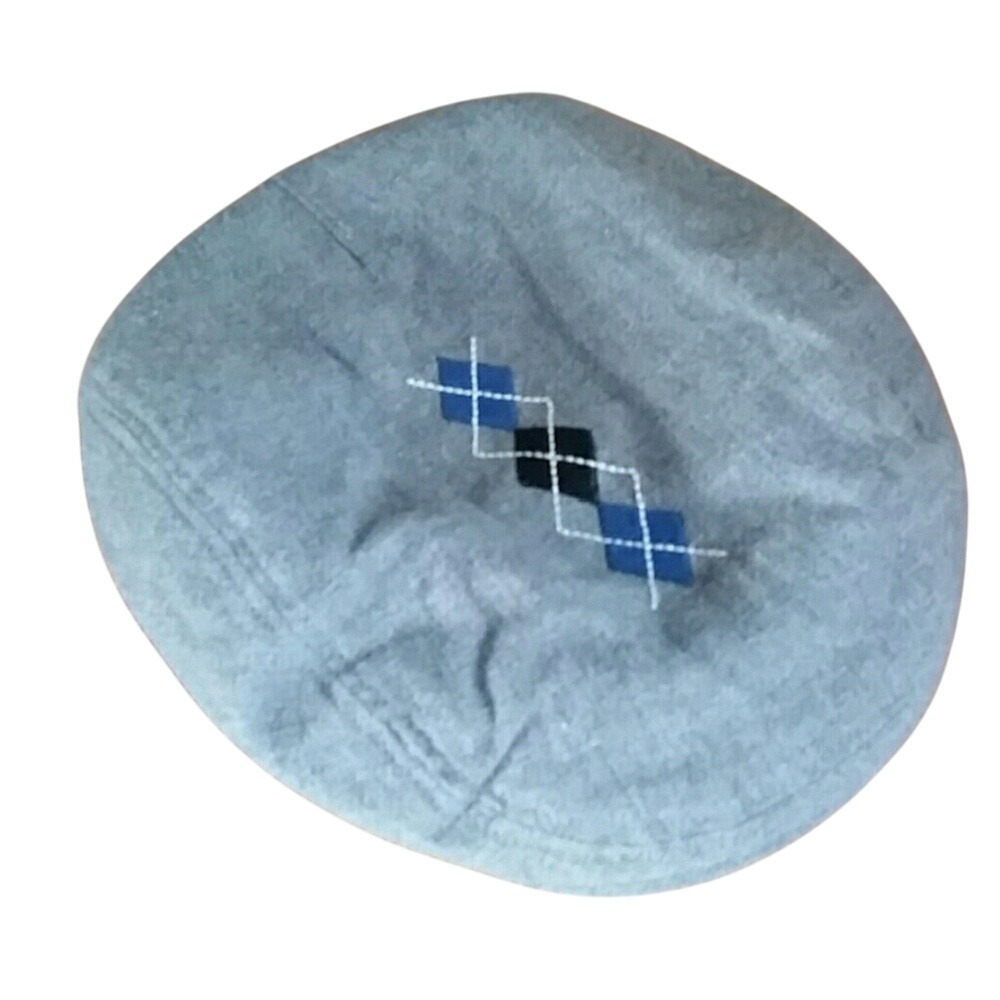 Koala Kids‎ Grey Argyle Newsboy Boy's Hat 3T/4T